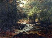 William Samuel Horton Landscape with Stream Germany oil painting artist